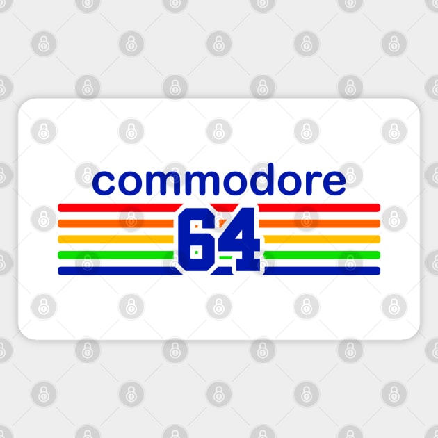 Commodore 64 Magnet by Maskumambang